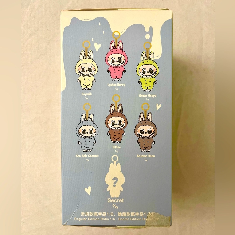 Pop Mart Labubu Exciting Macaron V1 - Sesame Bean - Picture 2 of 8